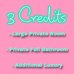 Three-credit rooms at Finding Camelot are ideal for two partnered adults